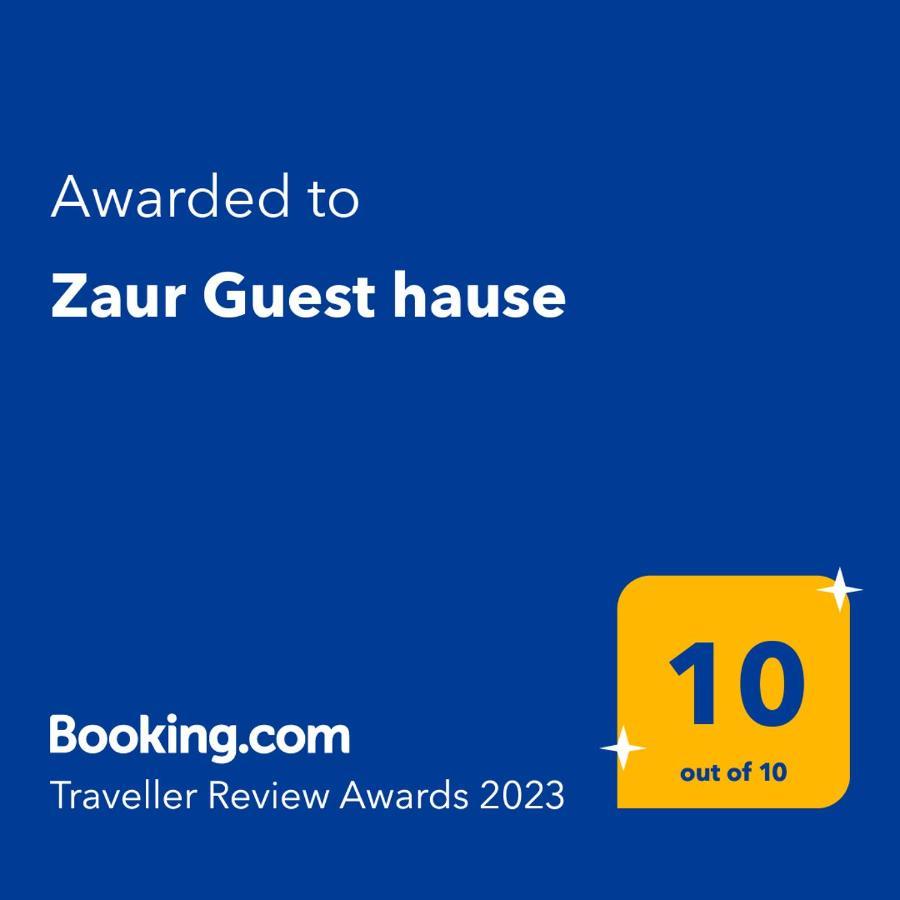 Hotel Zaur Guest Hause Xinaliq Exterior foto